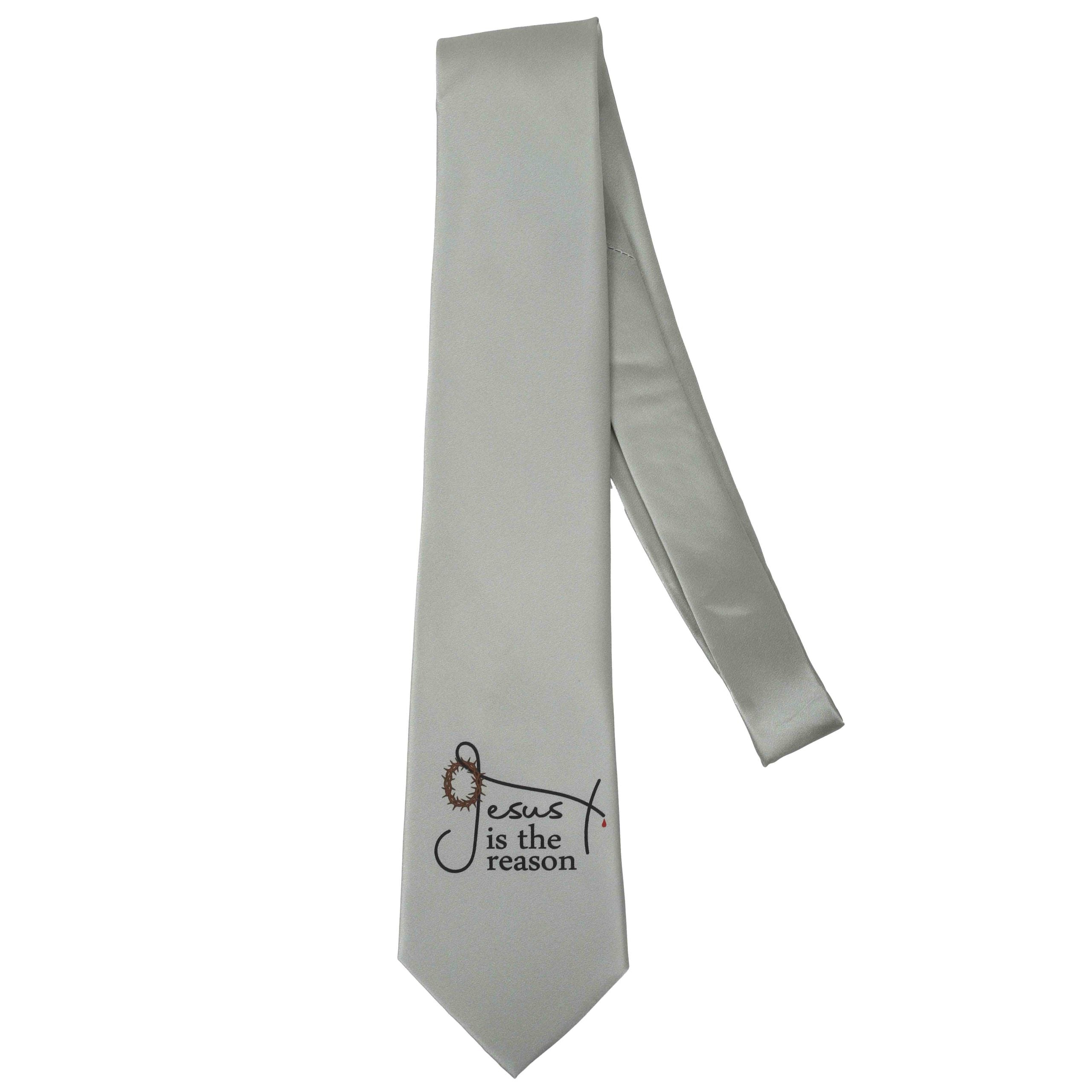 FREEMAN TIE SILK JESUS IS THE REASON EASTER