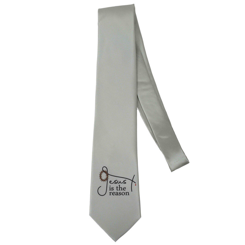 FREEMAN TIE SILK JESUS IS THE REASON EASTER