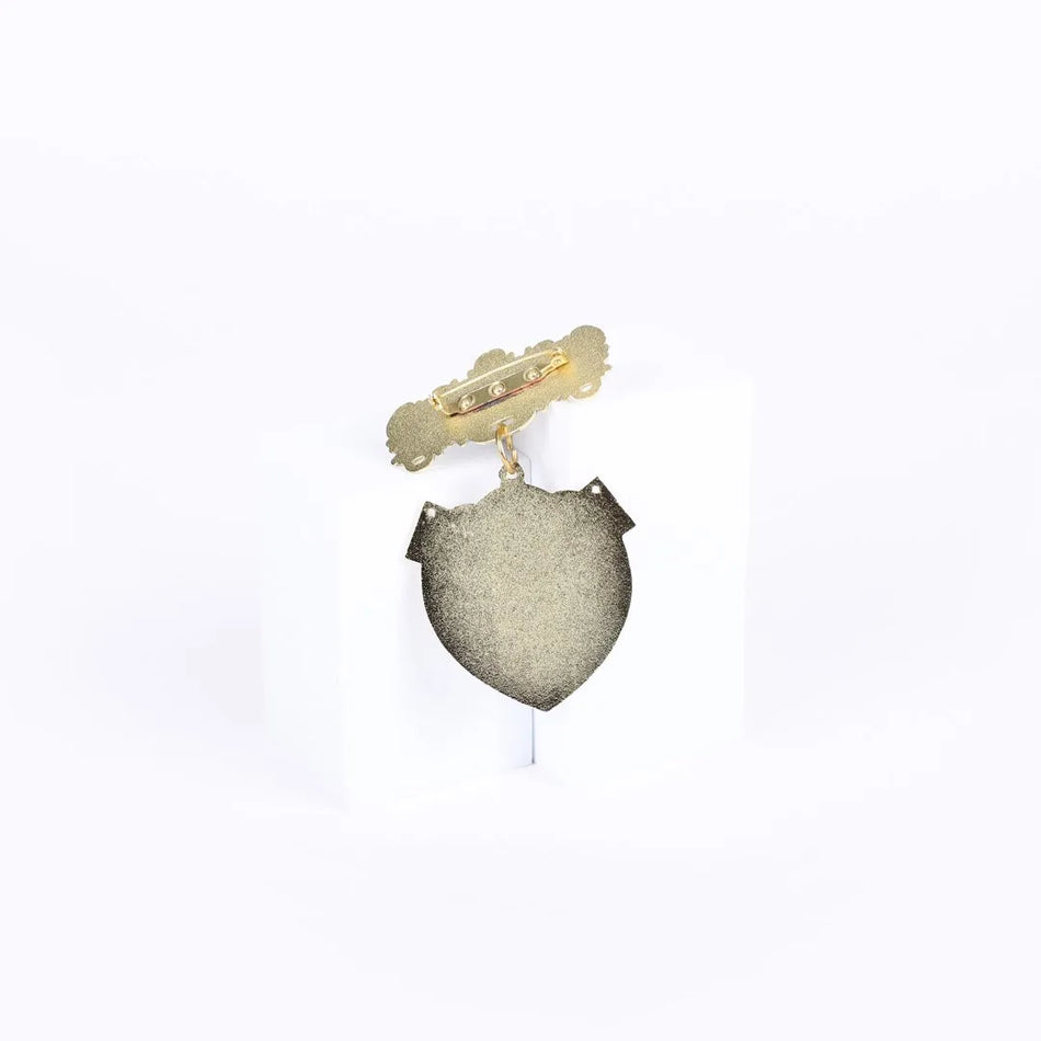 Badge Shield Jr. Usher Praying Hands Welcome Pin