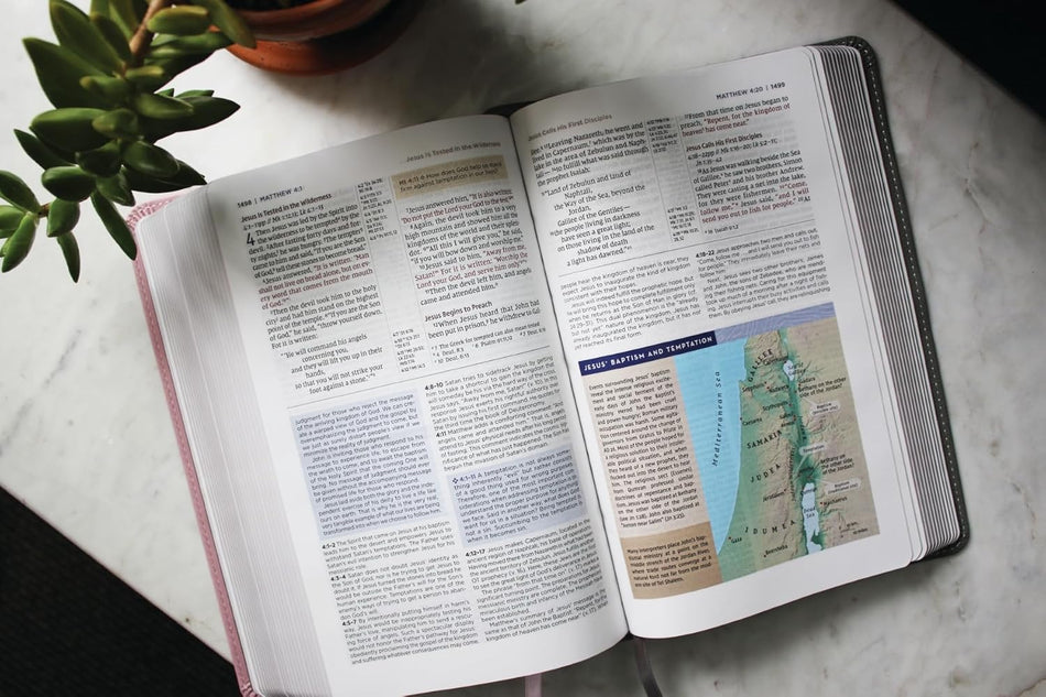 NIV Application Bible, Personal Size, Red Letter, Comfort Print: Bringing the Ancient Message of the Bible, product view 2