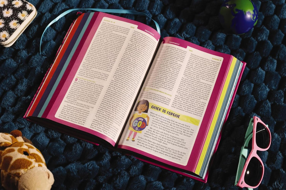 NIrV, Tiny Theologians Bible, Leathersoft over Board, Comfort Print: A Beginner’s Guide to the Bible – for, product view 12