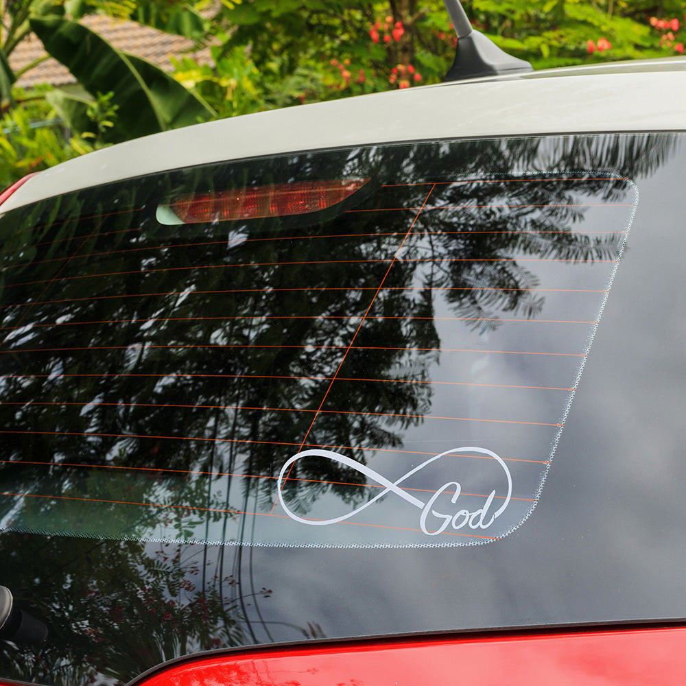 DECAL VINYL INFINITY GOD