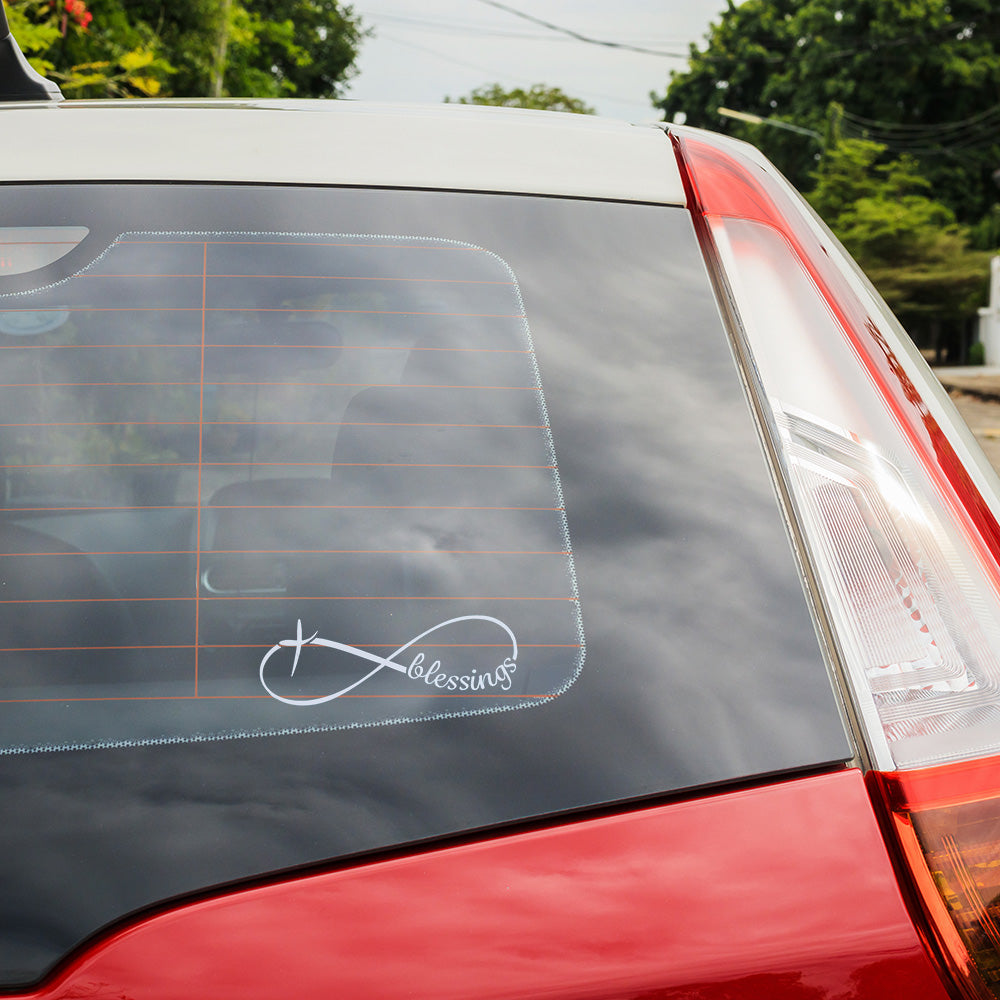 DECAL VINYL INFINITY BLESSINGS