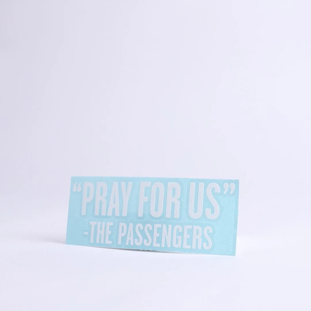 DECAL VINYL PRAY FOR US