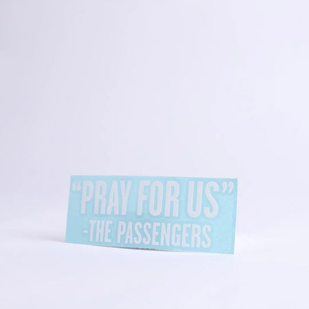 DECAL VINYL PRAY FOR US