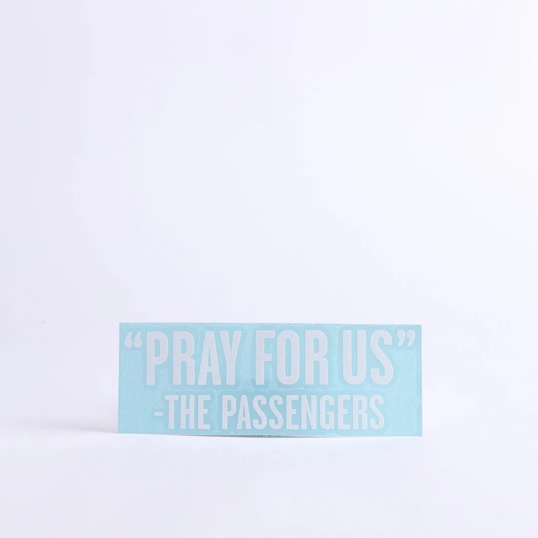 DECAL VINYL PRAY FOR US