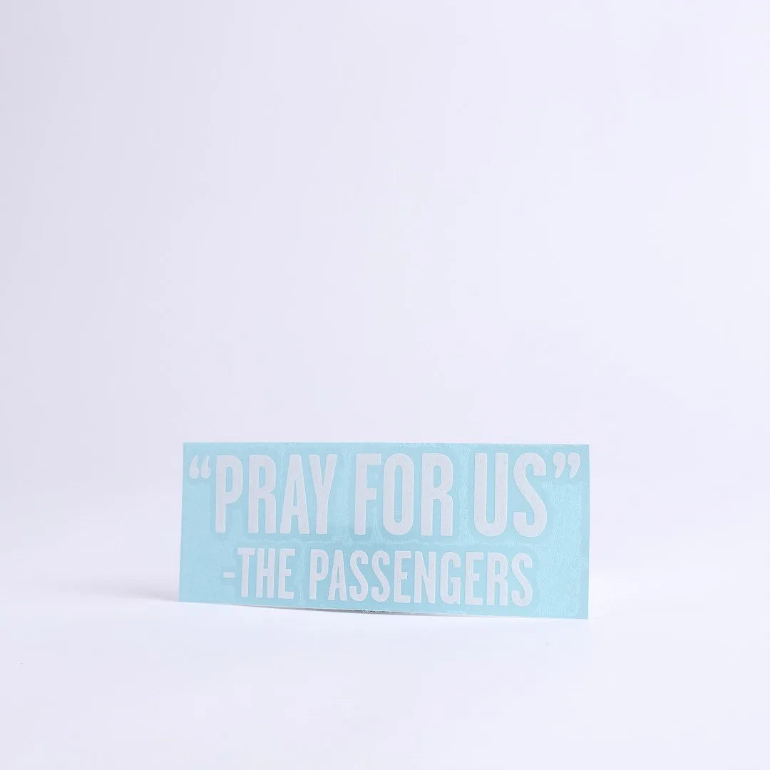 DECAL VINYL PRAY FOR US