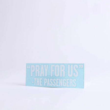 DECAL VINYL PRAY FOR US