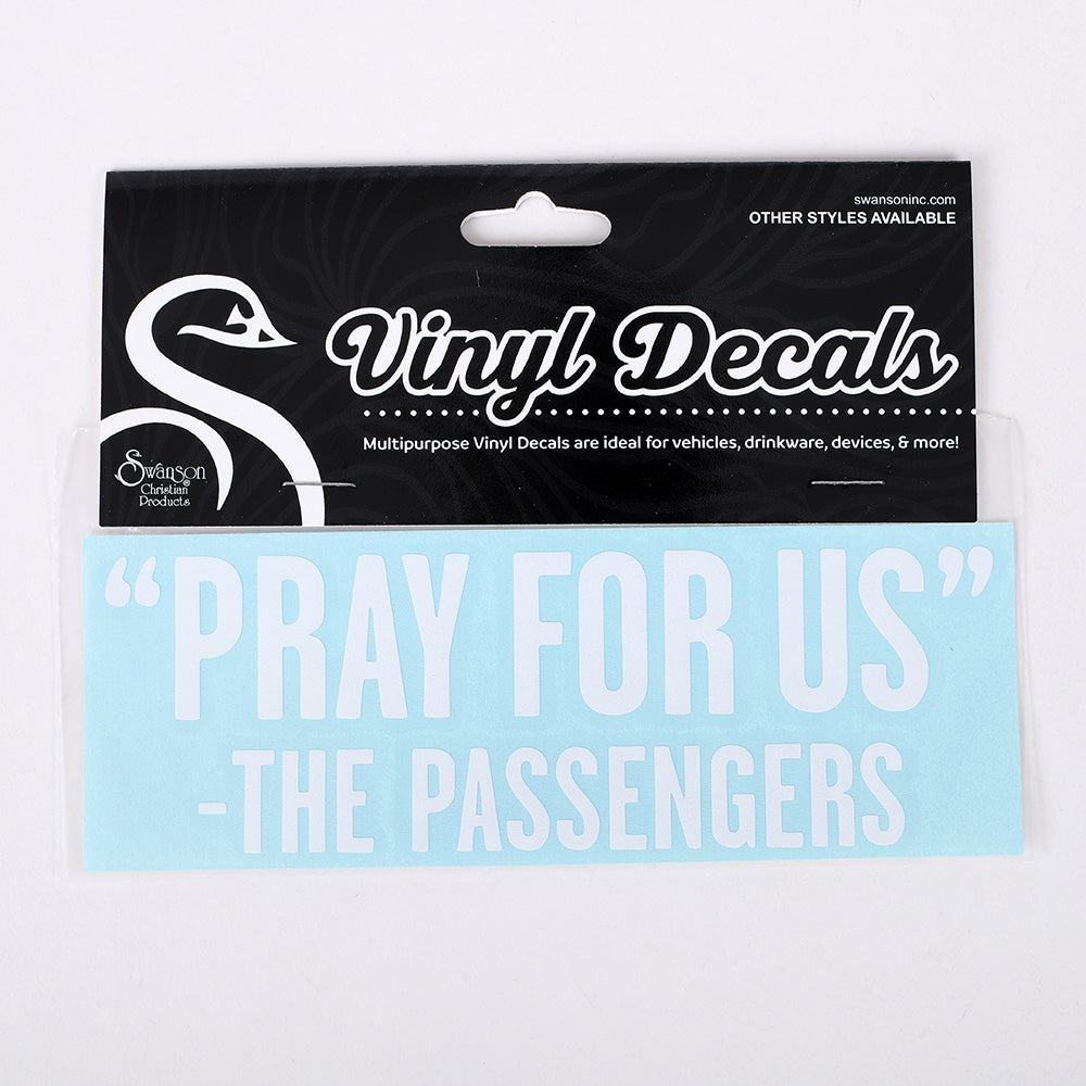 DECAL VINYL PRAY FOR US