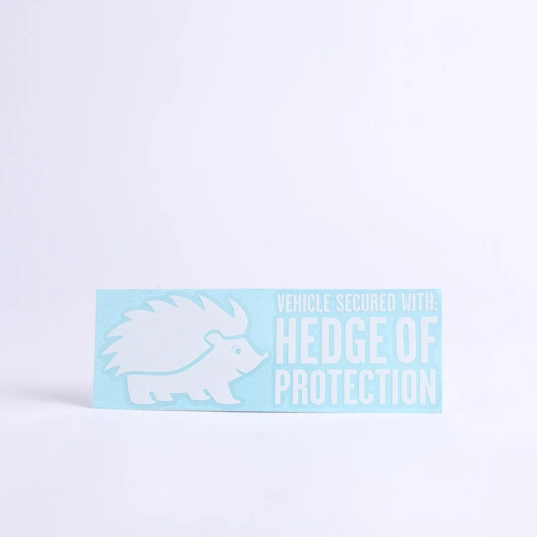 DECAL VINYL HEDGE OF PROTECTION