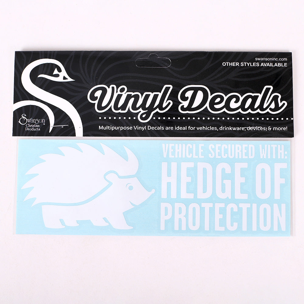DECAL VINYL HEDGE OF PROTECTION