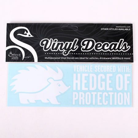 DECAL VINYL HEDGE OF PROTECTION