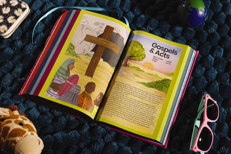 NIrV, Tiny Theologians Bible, Leathersoft over Board, Comfort Print: A Beginner’s Guide to the Bible – for, product view 15