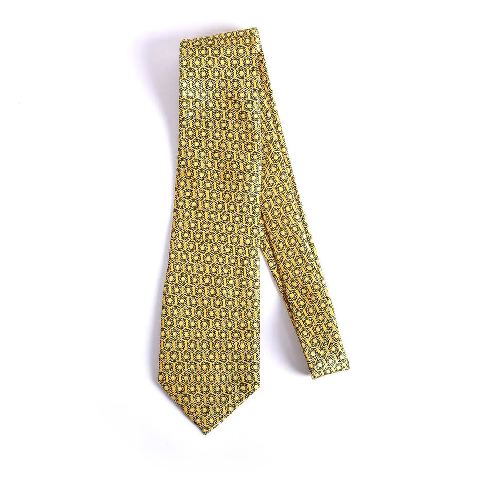 Tie Polyester – Circular Fish