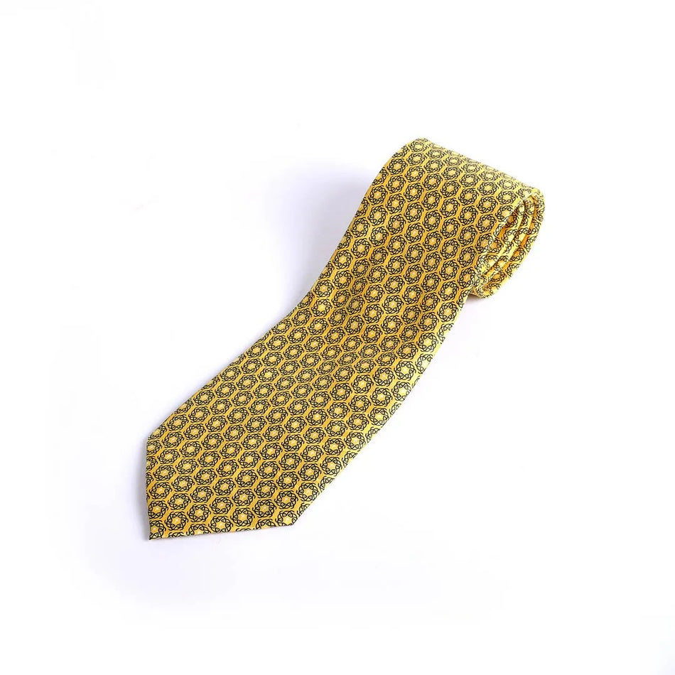 Tie Polyester – Circular Fish