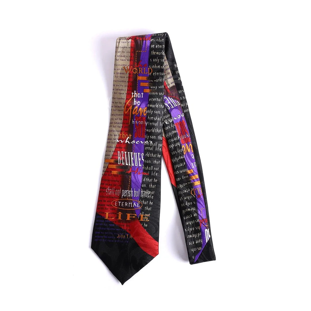 Necktie - John 3:16 - Faith-Inspired Tie by Swanson Christian Products