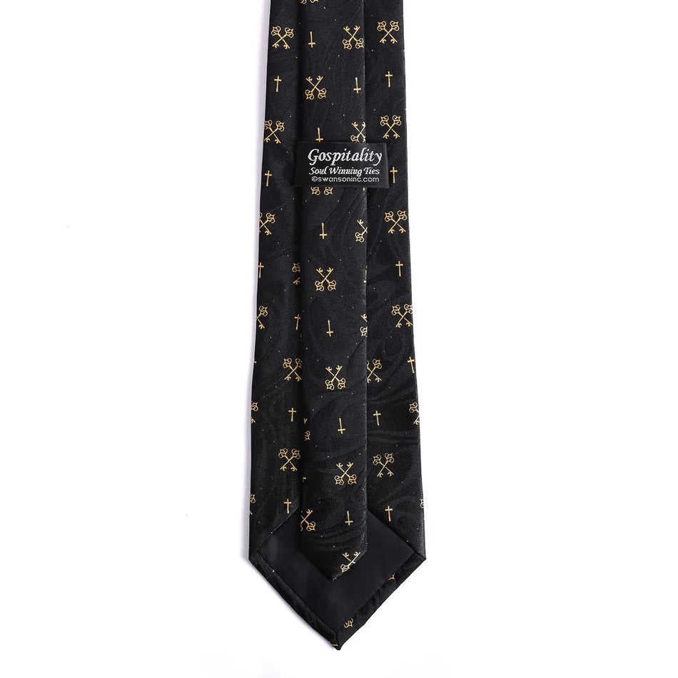 Tie Polyester - Keys To The Kingdom by Swanson Christian Products, product view 2
