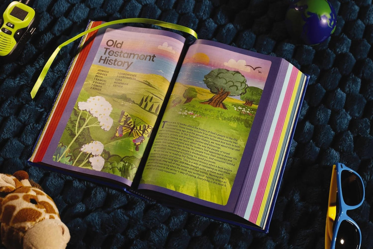 NIrV, Tiny Theologians Bible, Leathersoft over Board, Comfort Print: A Beginner’s Guide to the Bible – for, product view 2