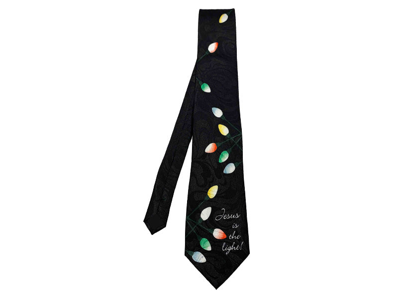 Necktie - Jesus is the Light - Faith-Inspired Tie by Swanson Christian Products