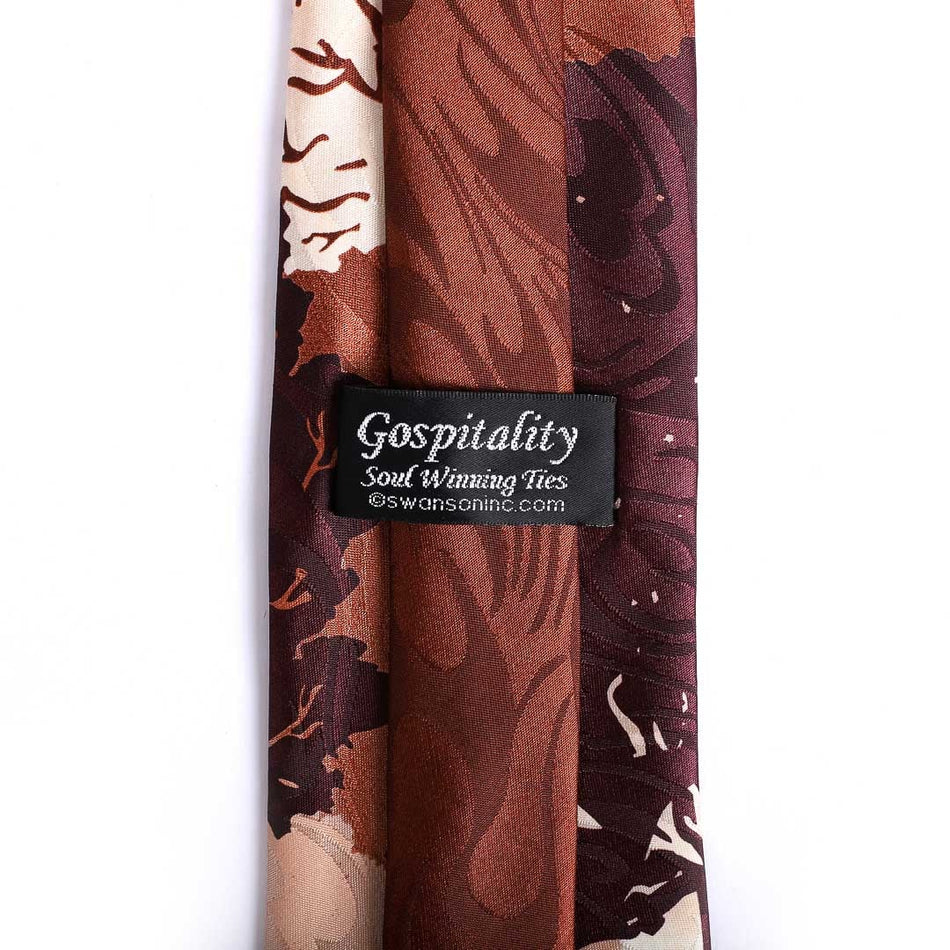 Tie Polyester - Jer. 17:7 - Deer by Swanson Christian Products, product view 2