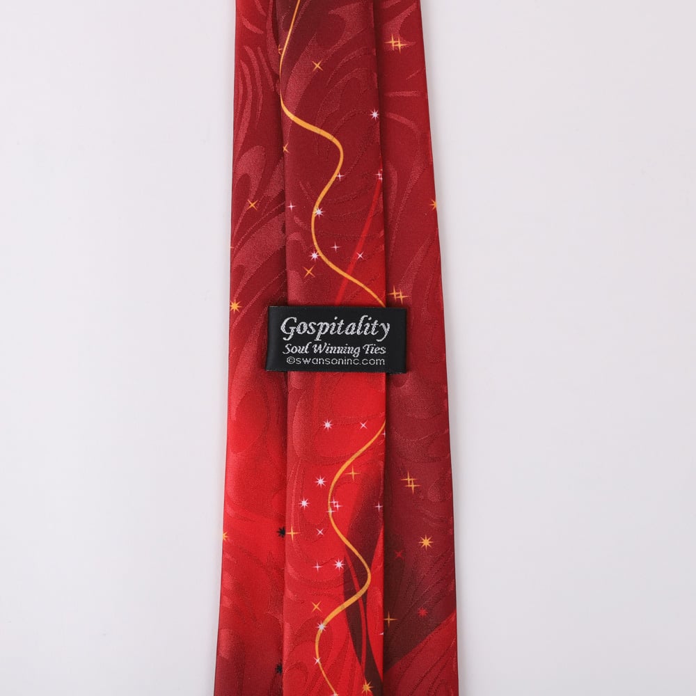 Necktie - Jesus is the Reason - Faith-Inspired Tie by Swanson Christian Products, product view 4