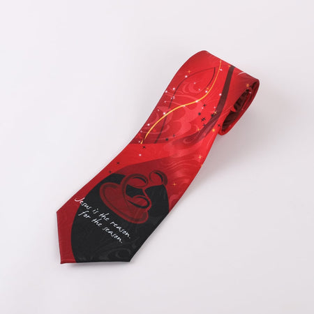 Necktie - Jesus is the Reason - Faith-Inspired Tie by Swanson Christian Products, product view 7