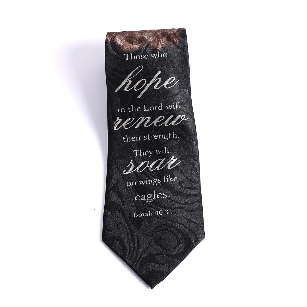 TIE POLYESTER HOPE RENEW SOAR