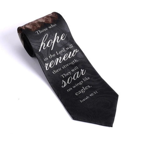TIE POLYESTER HOPE RENEW SOAR