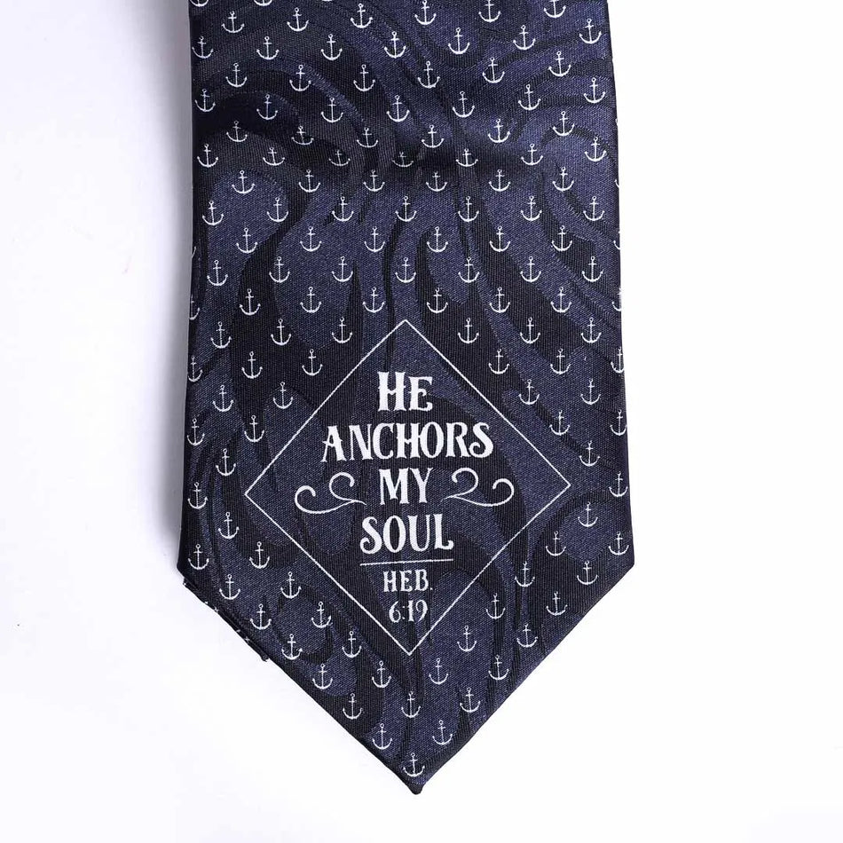 Tie Polyester – He Anchors My Soul