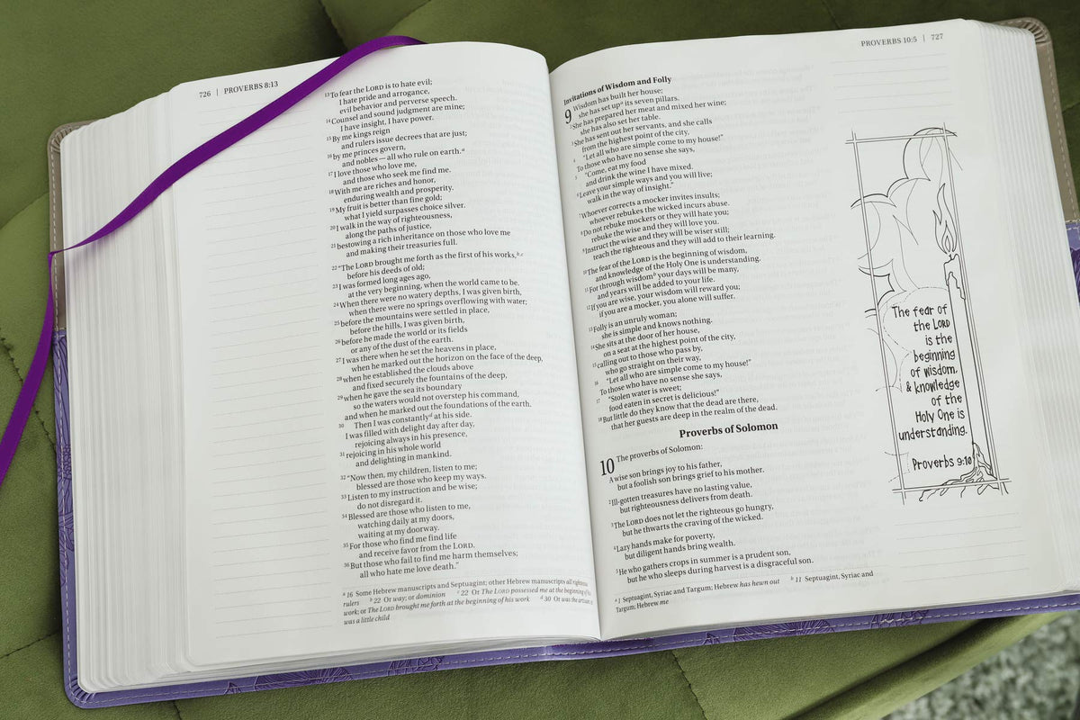 NIV, Beautiful Word Coloring Bible, Large Print: Hundreds of Verses to Color – Leathersoft™ Large Print, product view 16