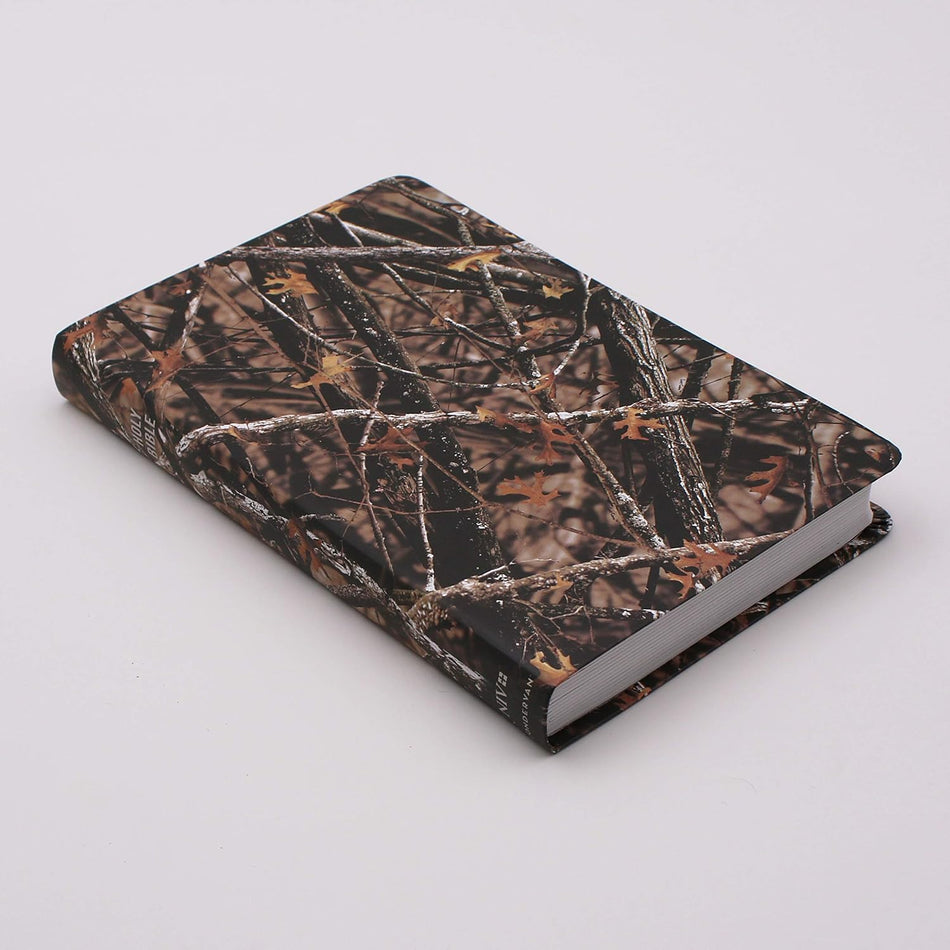 NIV, Outdoorsman Bible, Red Letter Edition, Comfort Print: The Field-Ready Cover Blends In but the Words, product view 2