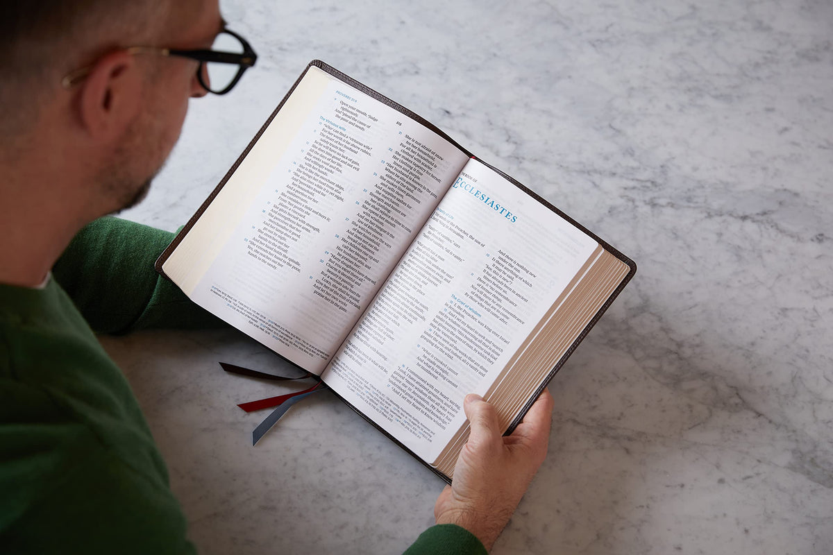 NKJV, Large Print Verse-by-Verse Reference Bible, Maclaren Series: Holy Bible, New King James Version, product view 5