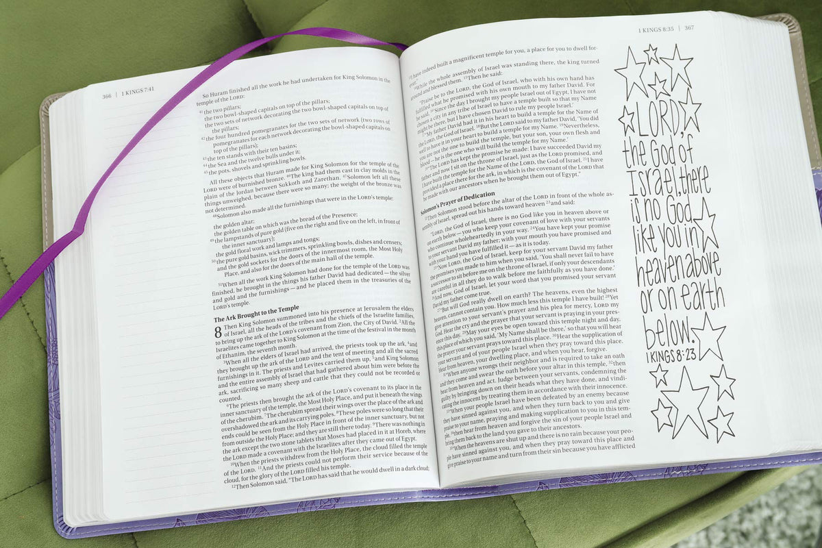 NIV, Beautiful Word Coloring Bible, Large Print: Hundreds of Verses to Color – Leathersoft™ Large Print, product view 13