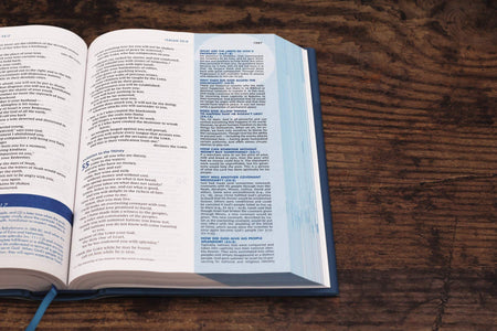 NIV, Quest Study Bible, Comfort Print: The Only Q and A Study Bible – Leathersoft™, Brown by HarperCollins, product view 7