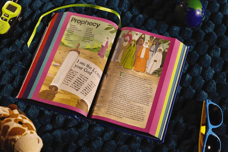 NIrV, Tiny Theologians Bible, Leathersoft over Board, Comfort Print: A Beginner’s Guide to the Bible – for, product view 7
