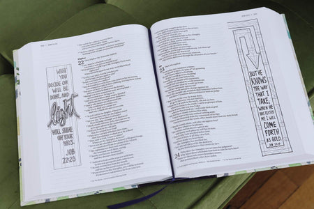 NIV, Beautiful Word Coloring Bible, Large Print: Hundreds of Verses to Color – Leathersoft™ Large Print, product view 6