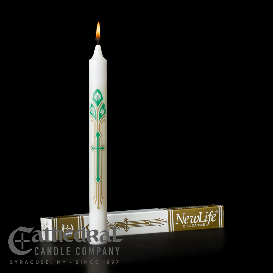 New Life OCIA Candle by Anchor Christian Distributors