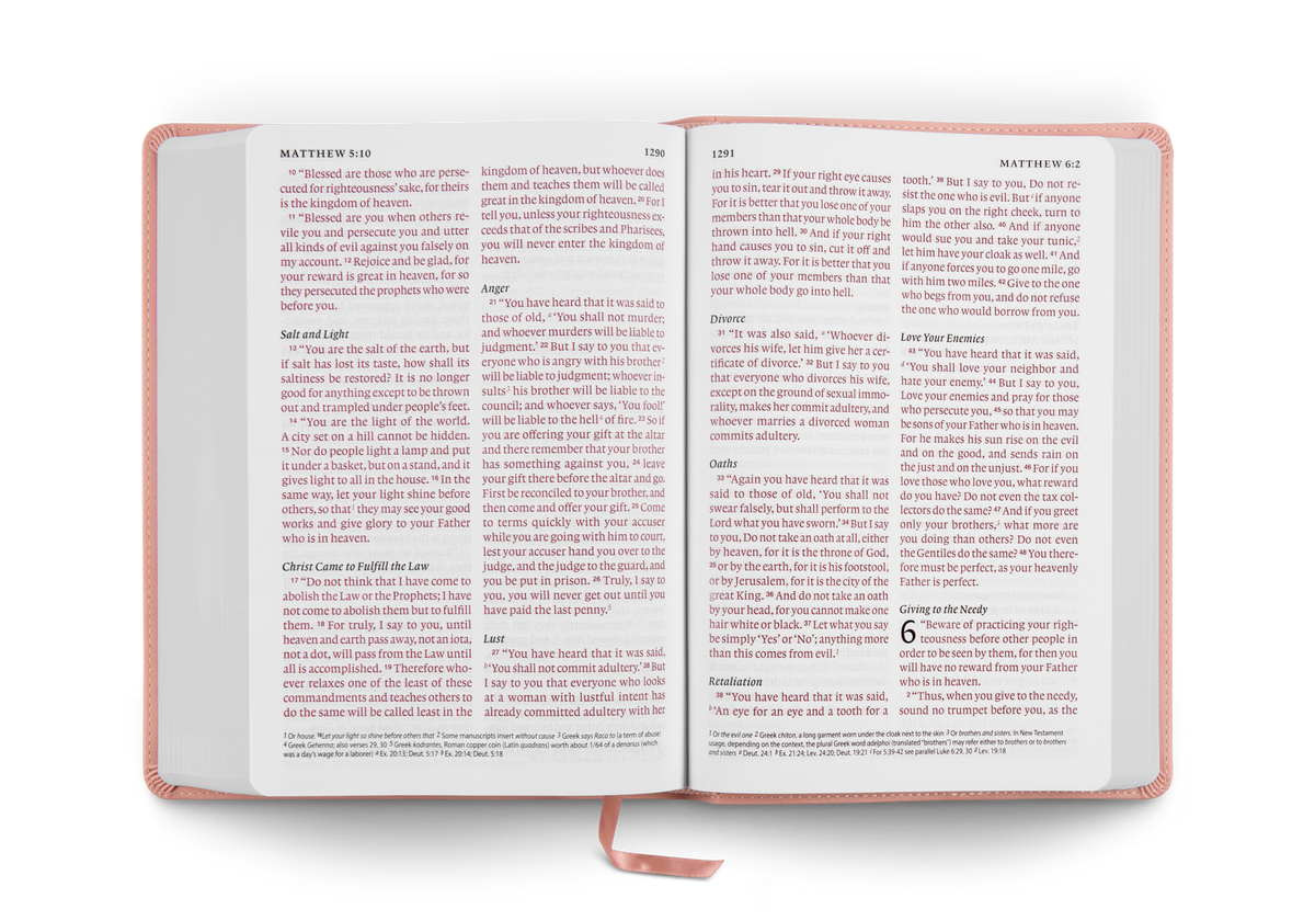 ESV Giant Print Bible, Red Letter by Crossway, product view 2