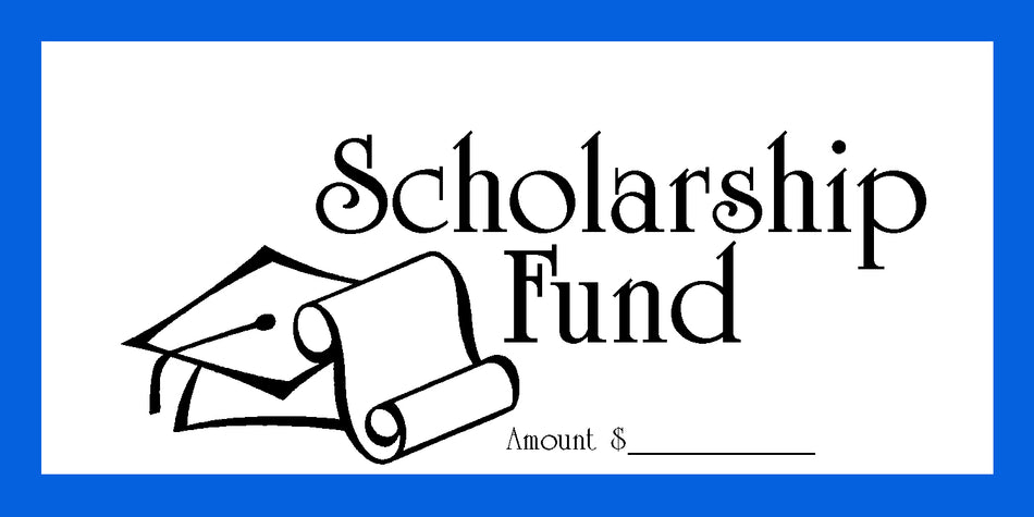 Dollar/Check Size Scholarship Offering Envelope
