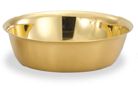 Open Ciborium | Gold | 150 Host - 5 7/8" - 5 7/8" Bowl