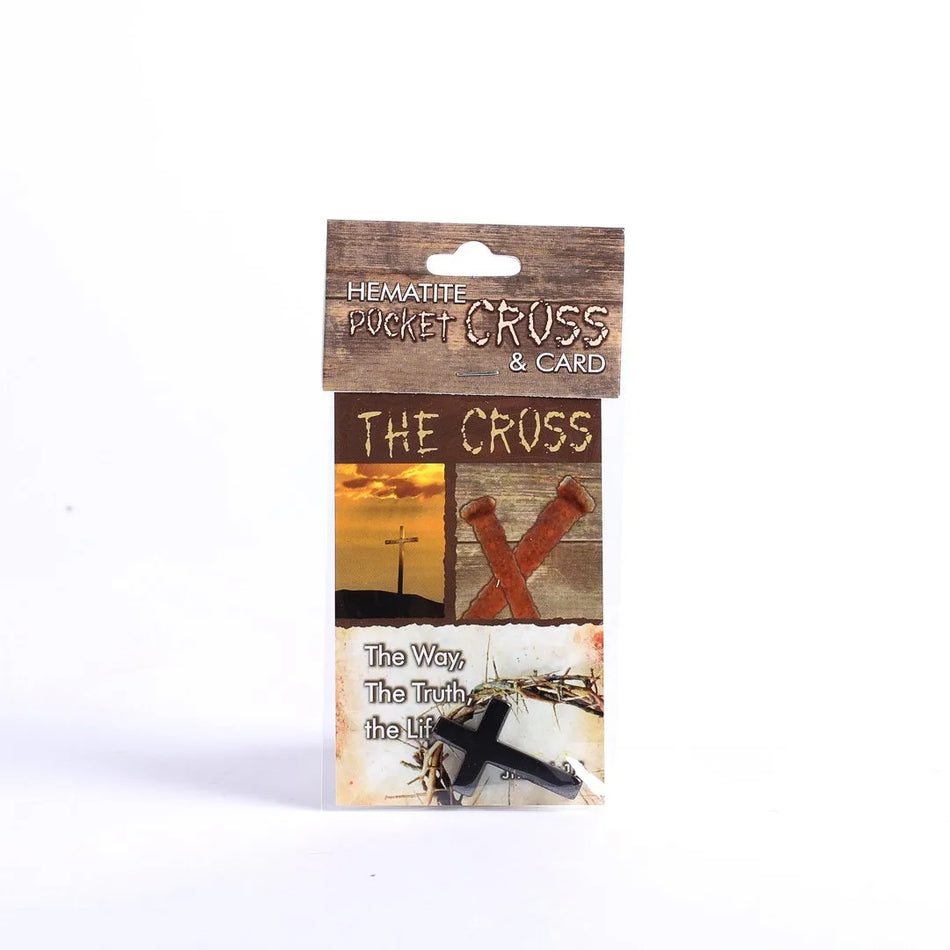 HEMATITE CROSS BOXED DISPLAY PK50 INDIVIDUALLY CARDED