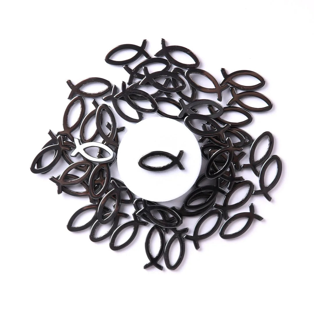HEMATITE FISH BOXED DISPLAY PK50 INDIVIDUALLY CARDED