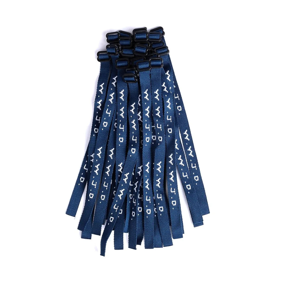 BRACELET WOVEN WWJD DELTA BLUE PK25