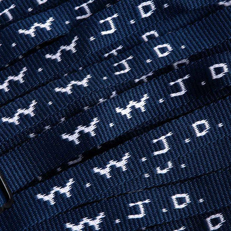 BRACELET WOVEN WWJD DELTA BLUE PK25
