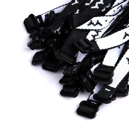 BRACELET WOVEN WWJD BLACK PK25
