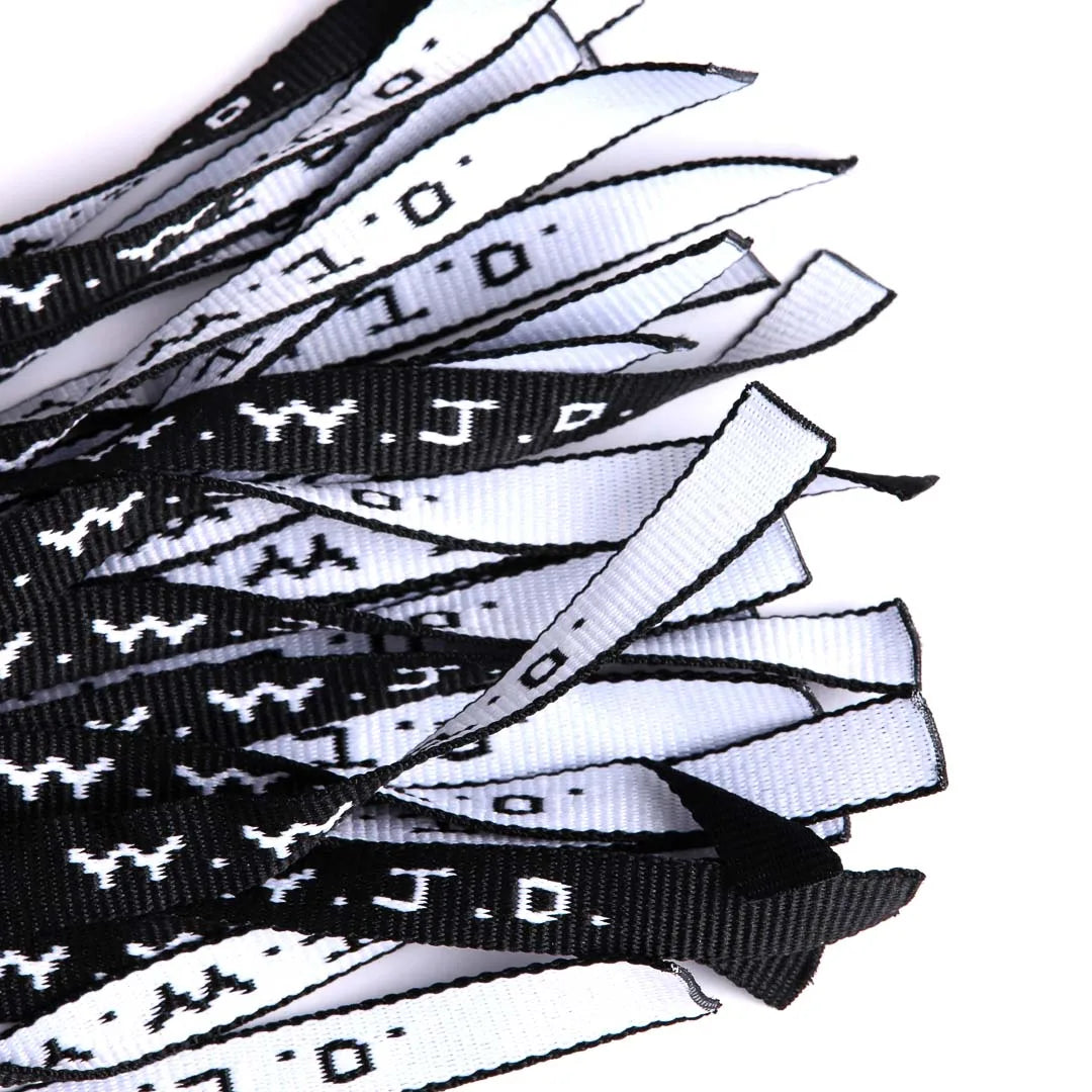 BRACELET WOVEN WWJD BLACK PK25