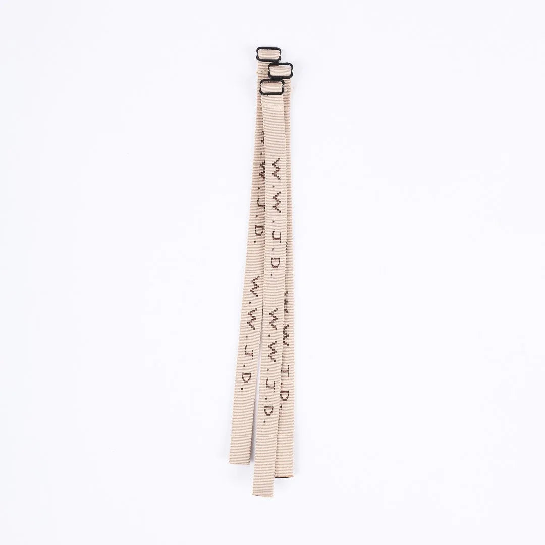 BRACELET WOVEN WWJD TAN PK25
