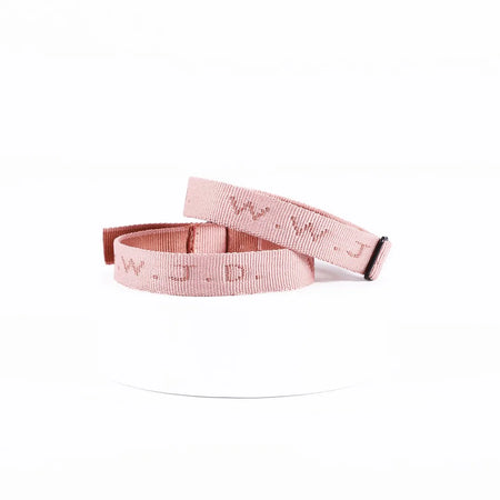 BRACELET WOVEN WWJD PINK PK25