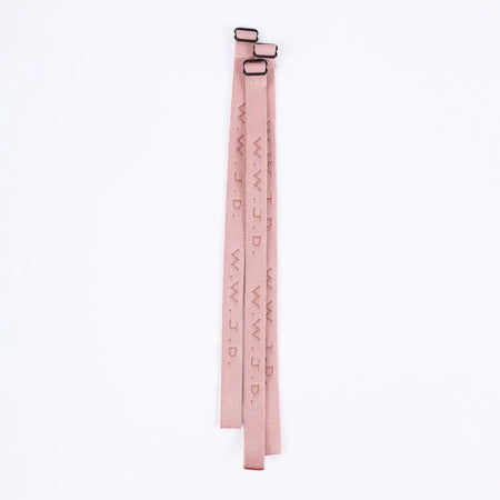 BRACELET WOVEN WWJD PINK PK25