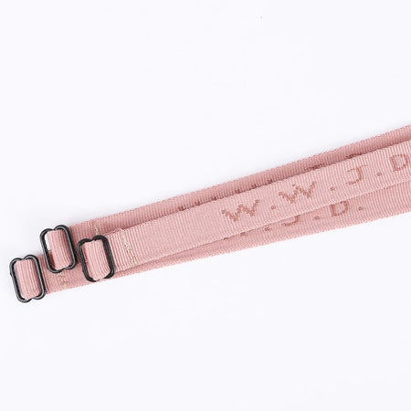 BRACELET WOVEN WWJD PINK PK25